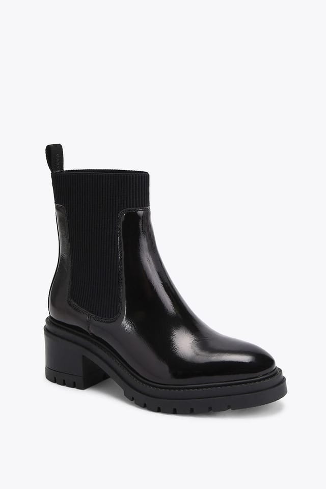 Carvela Carvela Women's 'Champion' Leather Patent Boots in Black - 2