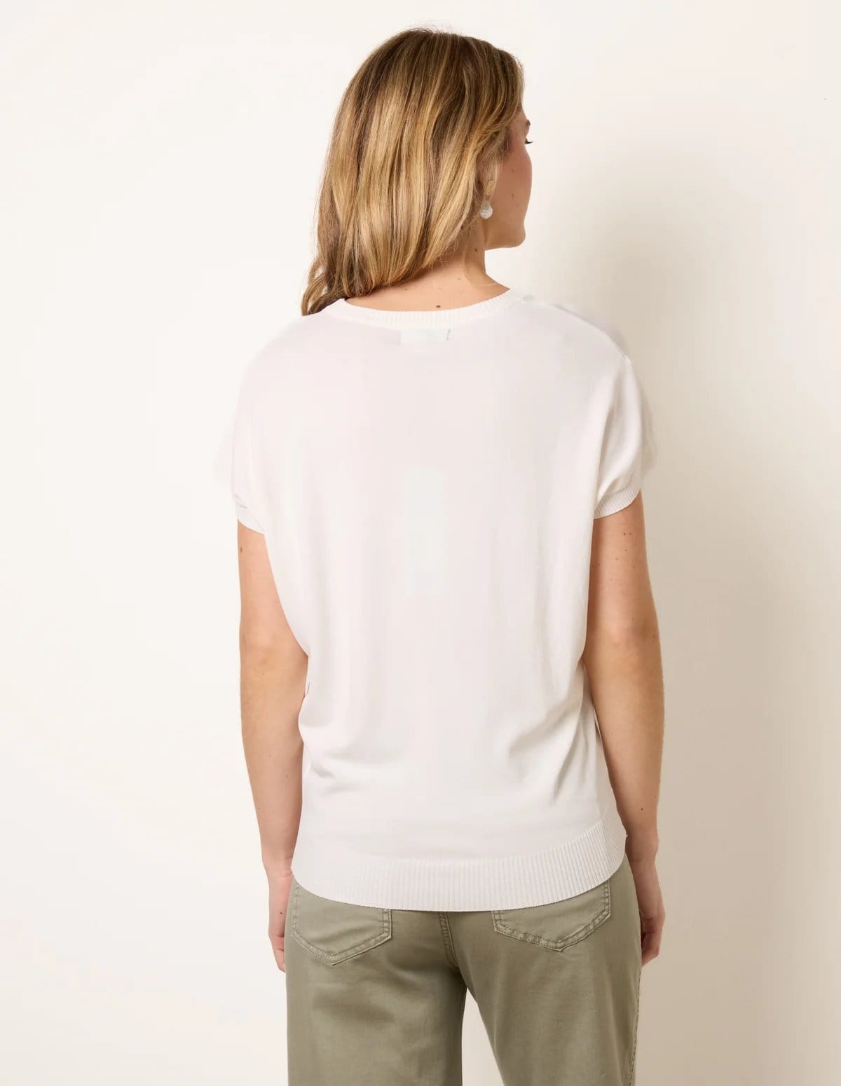Blue Vanilla Short Sleeve Texture Knit Top - 4