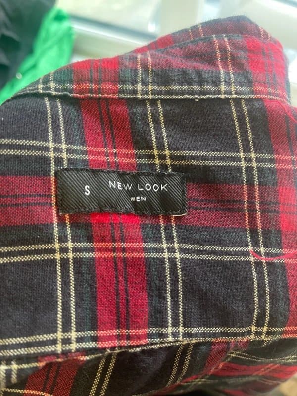 New Look Men’s checkered shirt