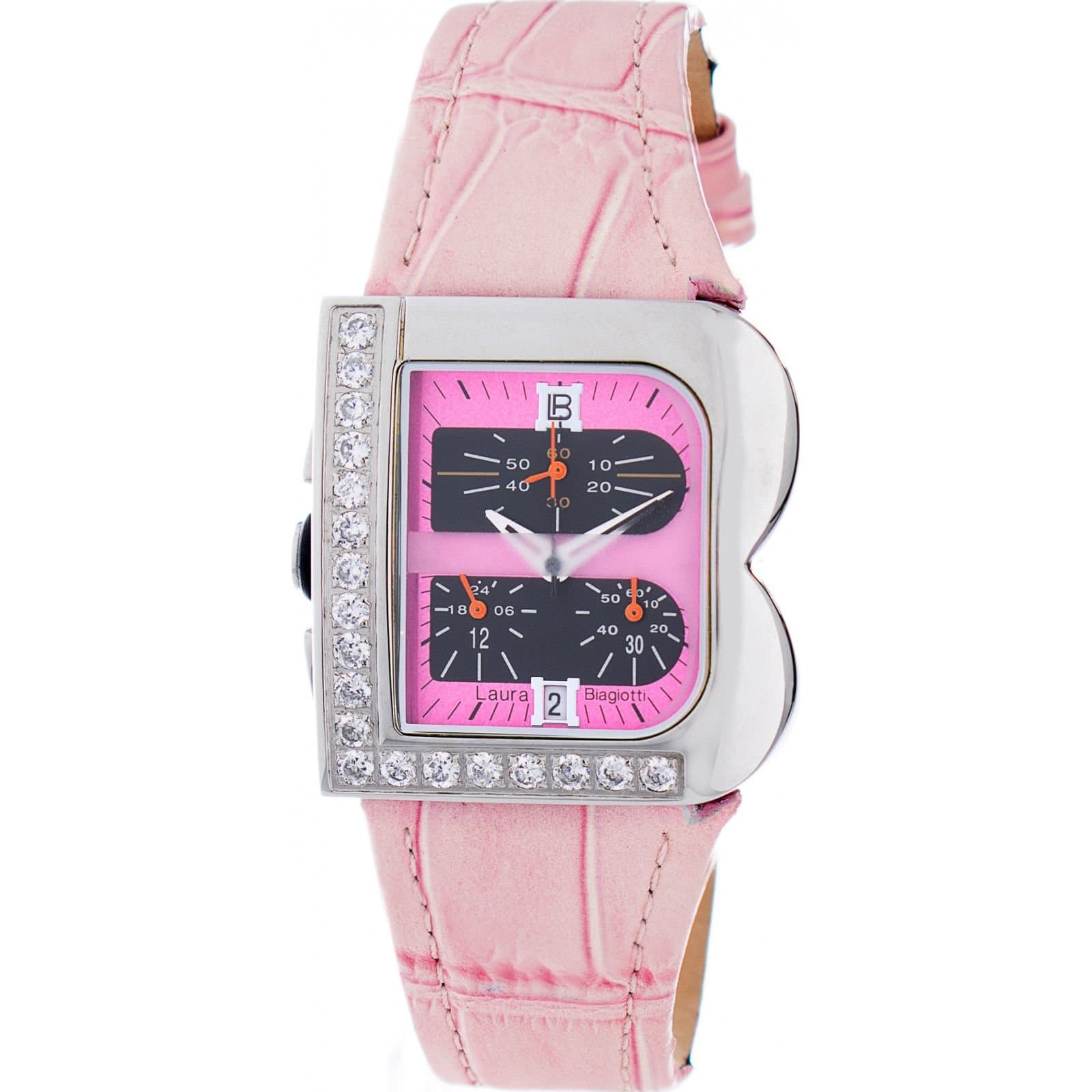 Laura Biagiotti Laura Biagiotti Women's LB0002L-03Z 33mm Quartz Watch in Pink