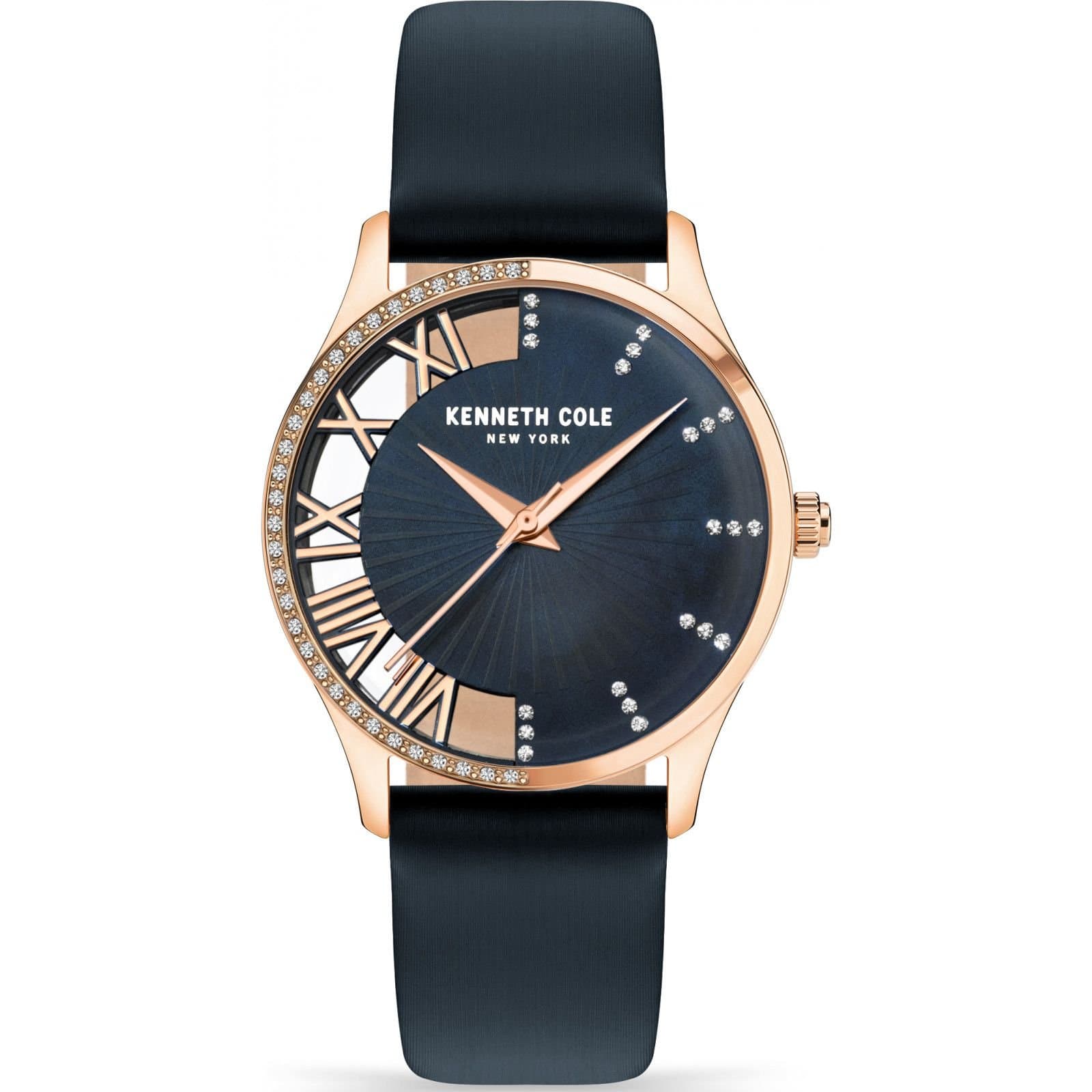 Kenneth Cole Kenneth Cole Women's KCWLA2126101 Classic 34mm Quartz Watch in Blue