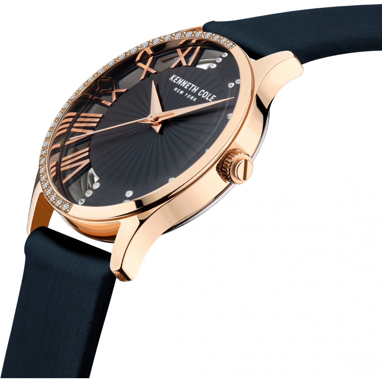 Kenneth Cole Kenneth Cole Women's KCWLA2126101 Classic 34mm Quartz Watch in Blue - 3