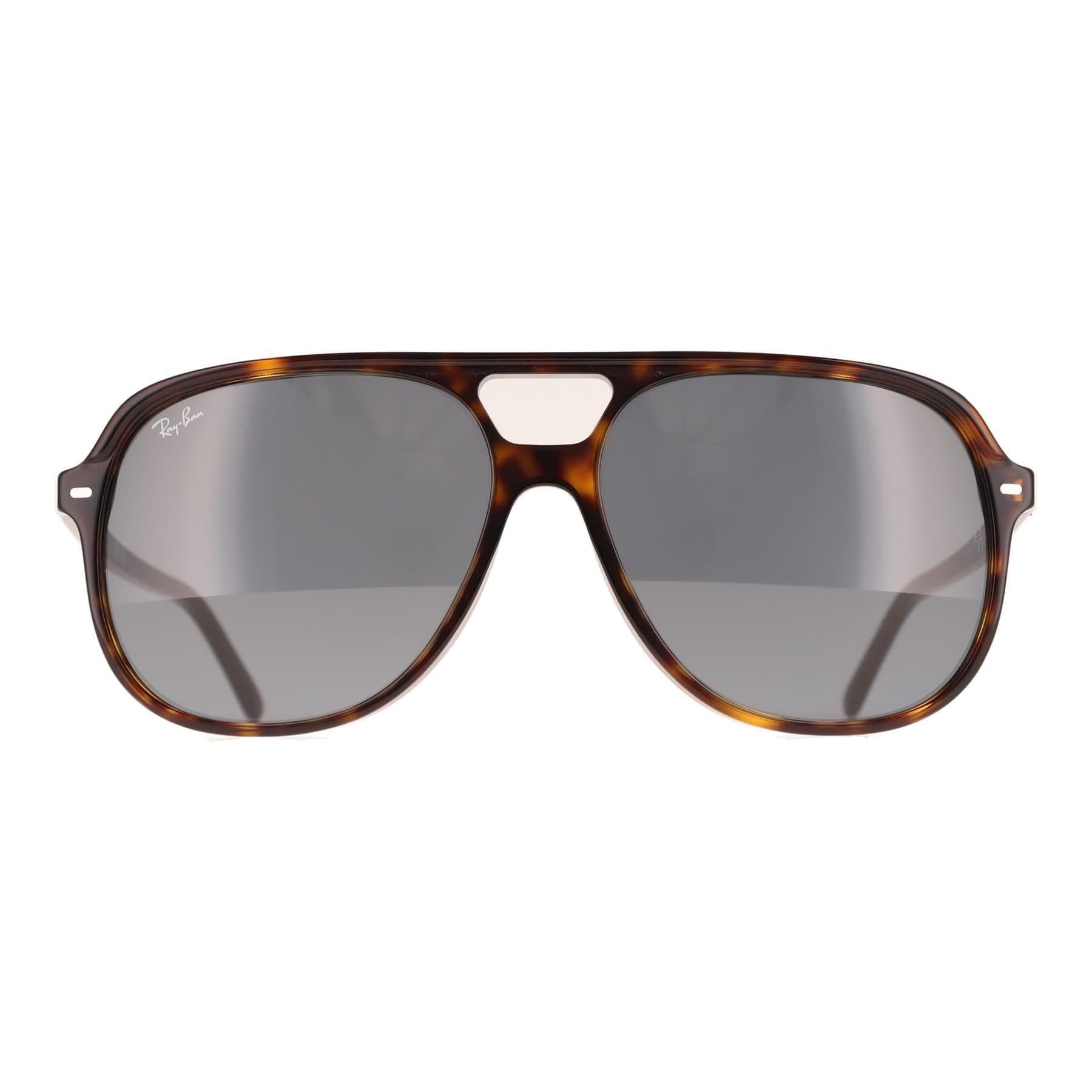 Ray-Ban Ray-Ban Men's Square Havana Blue RB2198 Bill in Brown