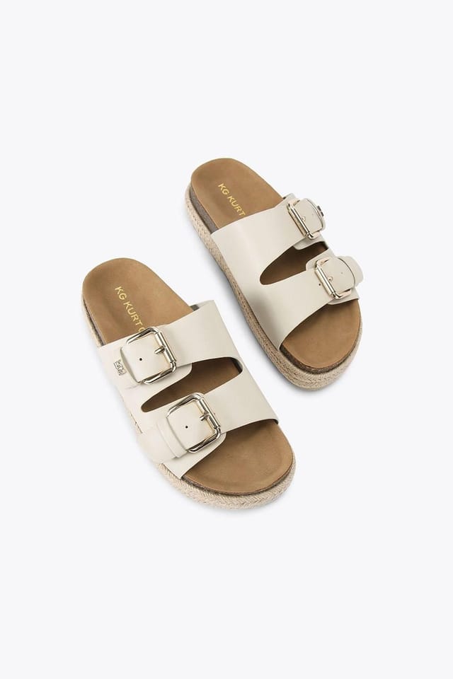 KG Kurt Geiger KG Kurt Geiger Women's 'Raquel2' Flats in Cream - 2