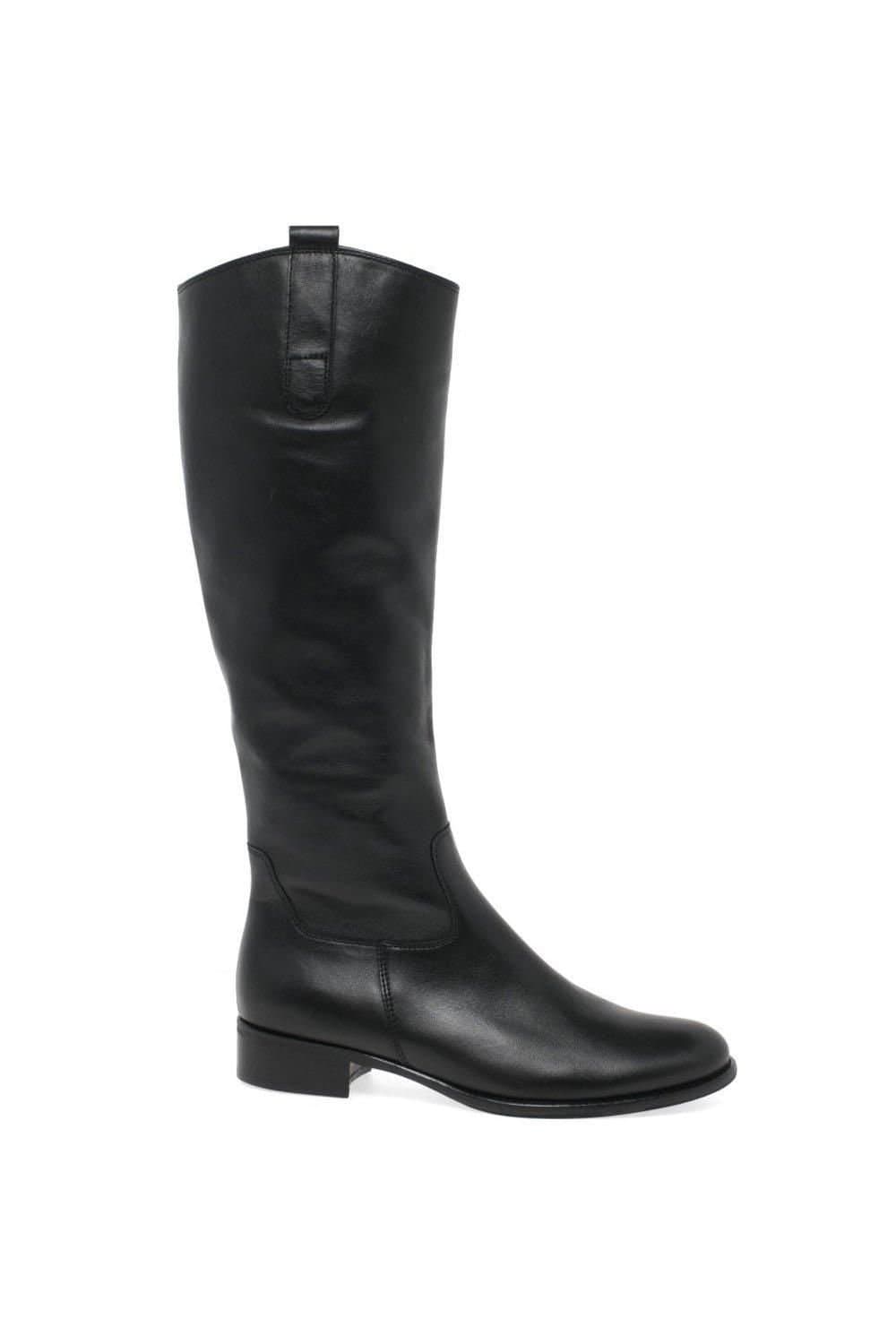Gabor Gabor Women's 'Brook M' Black Leather Long Boots