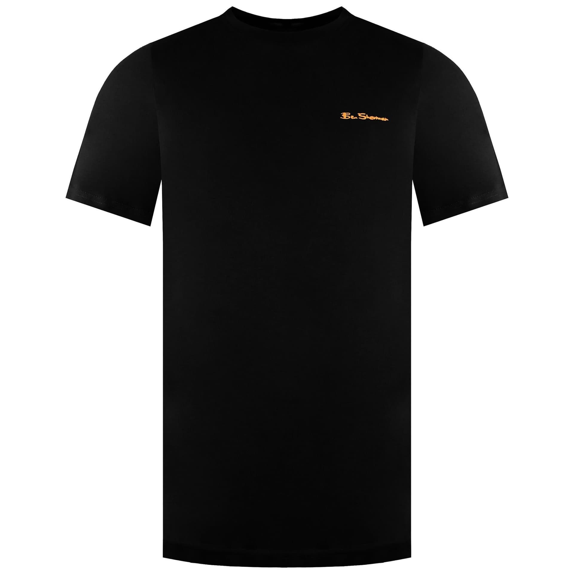 Ben Sherman Ben Sherman Men's Small Logo Black T-Shirt