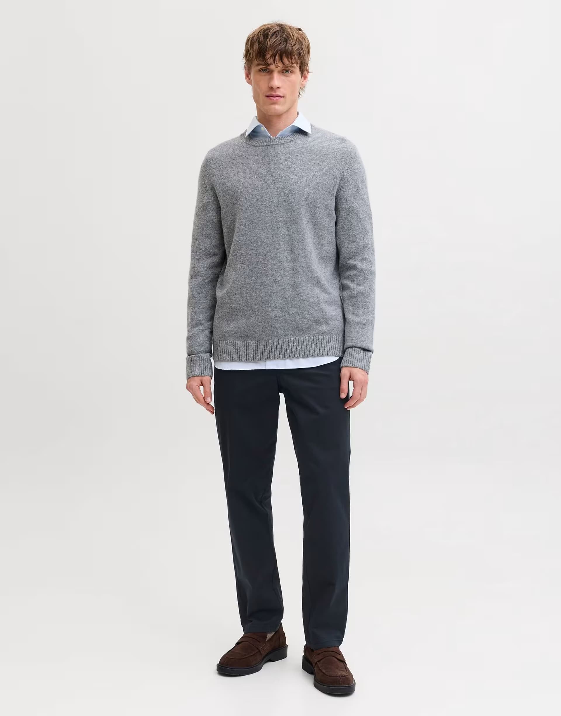 ASOS Jack & Jones Chino trousers in dark navy