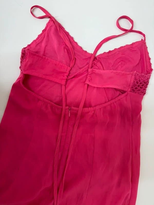 Bershka Pink corset dress