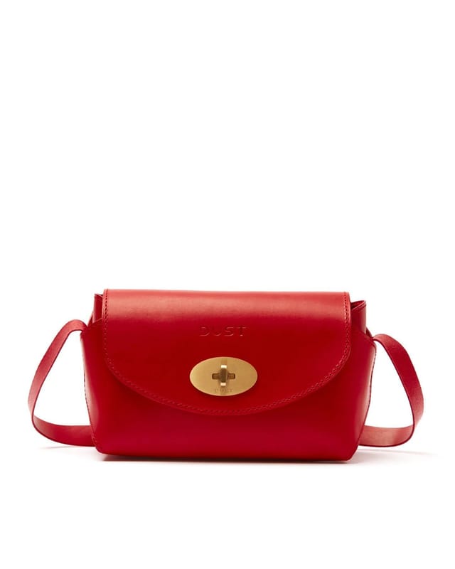 The DUST Company The DUST Company Women's The Small Box In Leather Red - 3