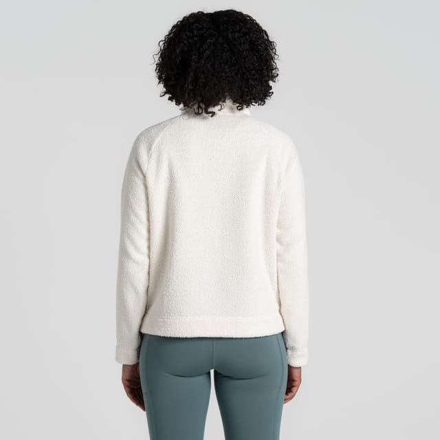 Craghoppers Craghoppers Women's Raya Half Zip Microfleece in White - 2