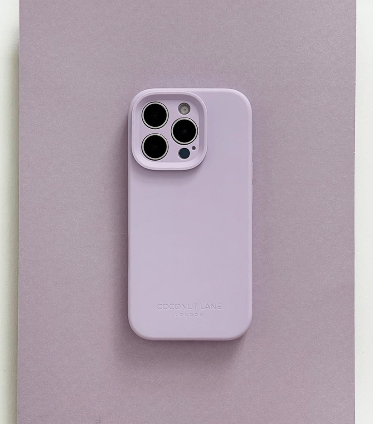 Coconut Lane Lilac Butter Soft Silicone Phone Case Coconut Lane New Look