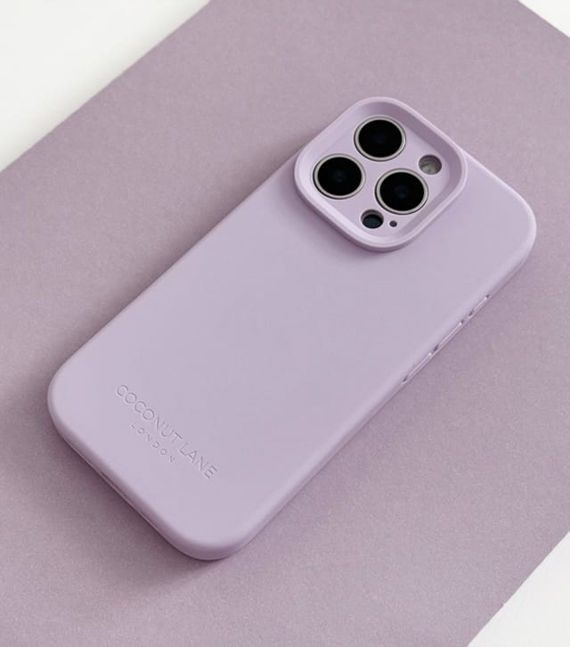 Coconut Lane Lilac Butter Soft Silicone Phone Case Coconut Lane New Look - 2