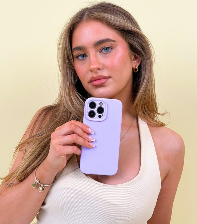Coconut Lane Lilac Butter Soft Silicone Phone Case Coconut Lane New Look - 3