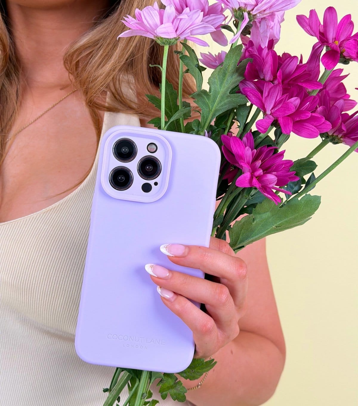 Coconut Lane Lilac Butter Soft Silicone Phone Case Coconut Lane New Look - 4