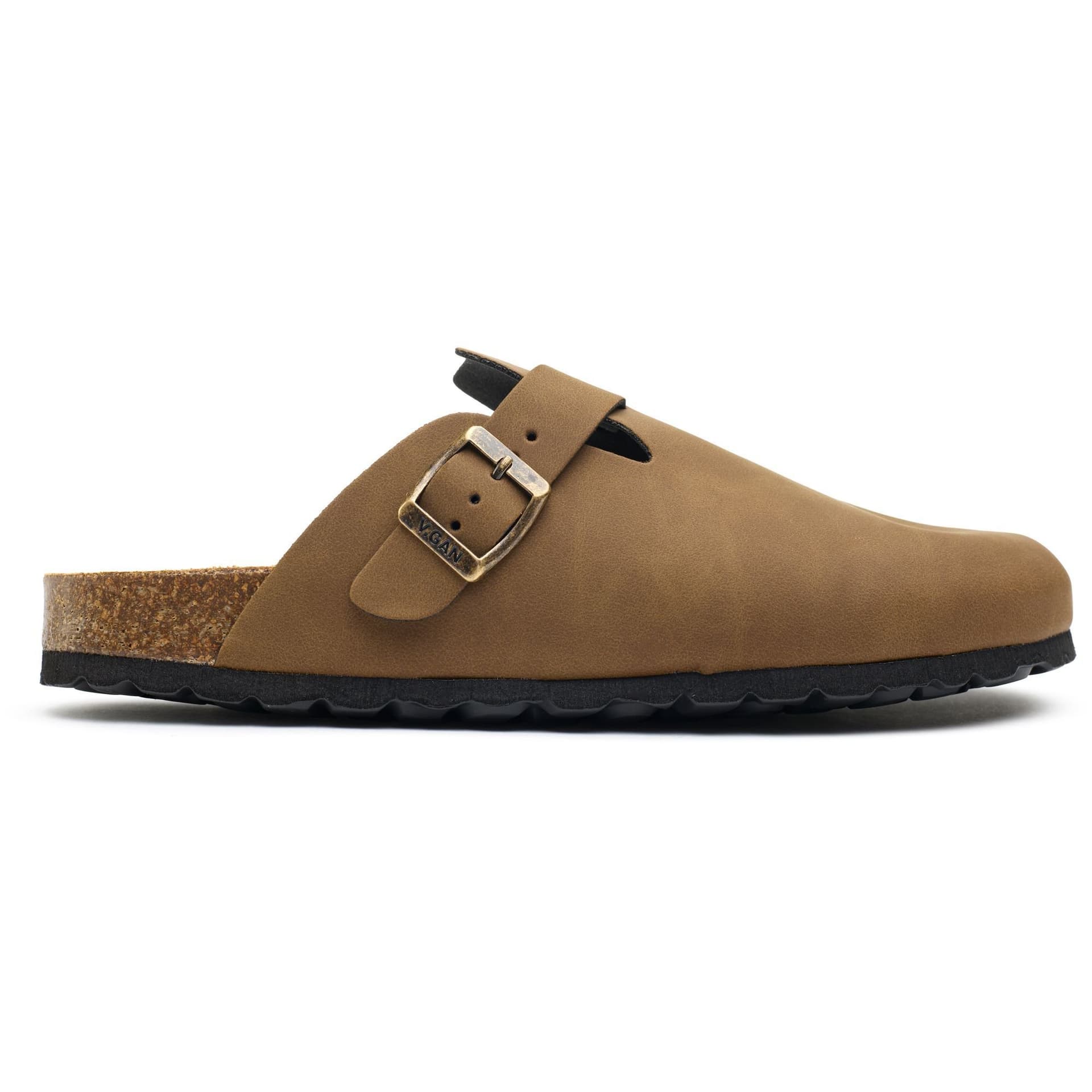 V.GAN V.GAN Men's Taro Comfort Footbed Shoes in Brown