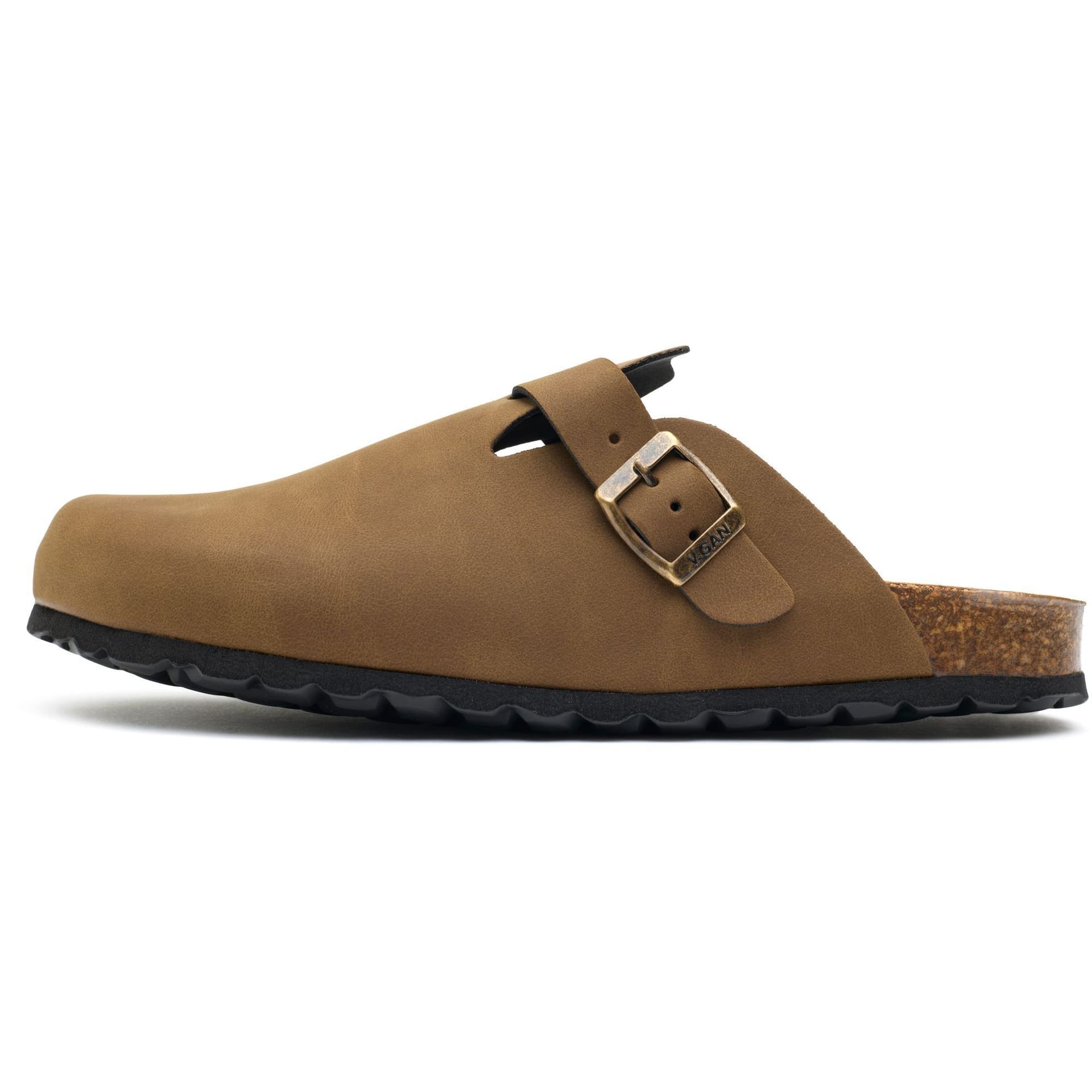 V.GAN V.GAN Men's Taro Comfort Footbed Shoes in Brown - 4
