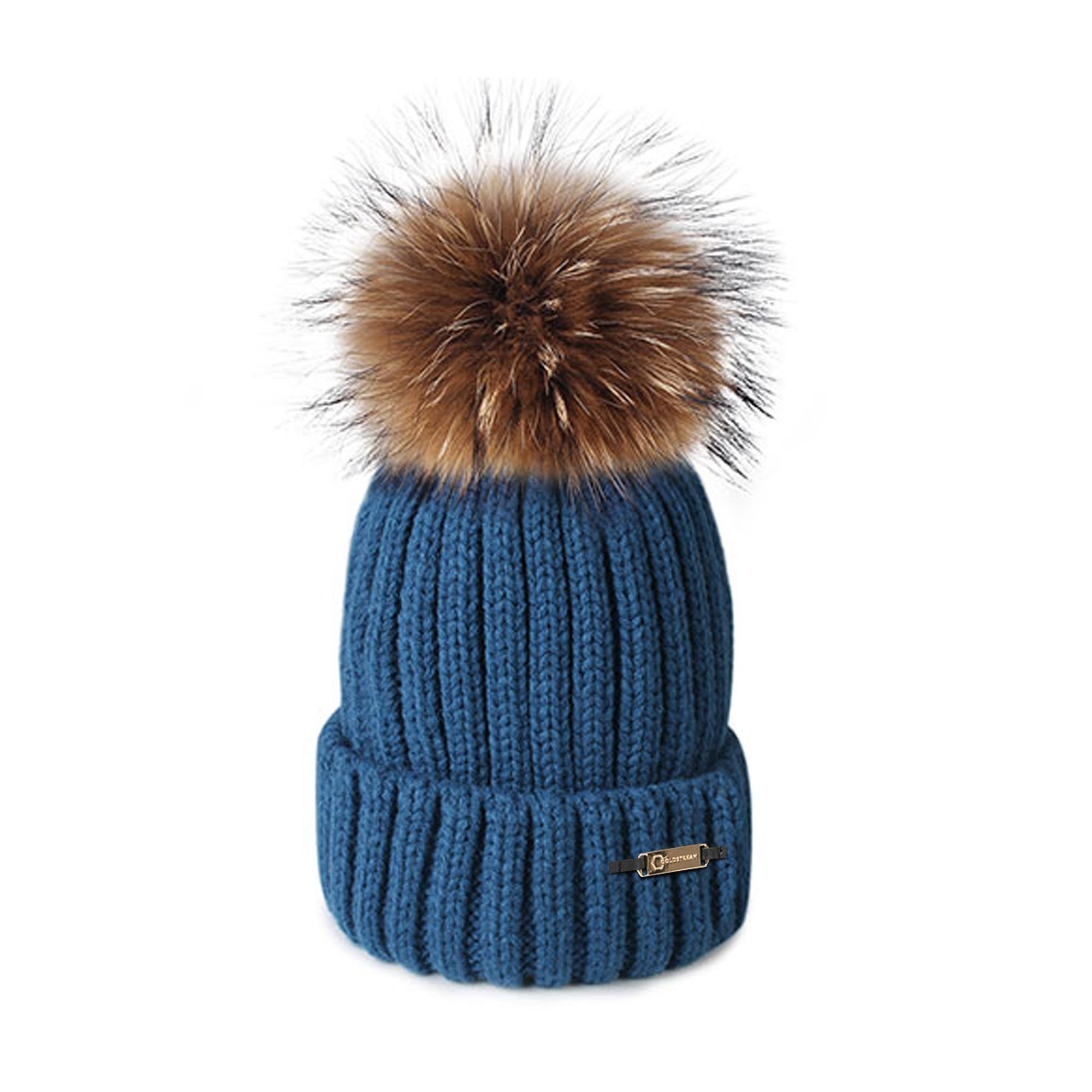 Coldstream Coldstream Men's Lamberton Bobble Beanie in Duck Egg Blue - 2
