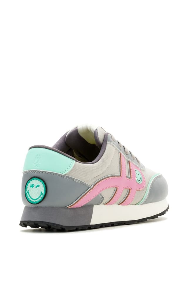 Hush Puppies Hush Puppies Women's Seventy8 Smiley Trainer in Grey - 2