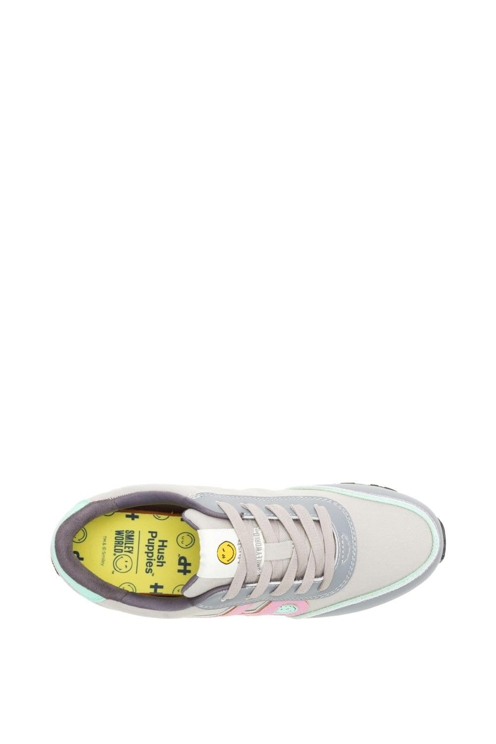 Hush Puppies Hush Puppies Women's Seventy8 Smiley Trainer in Grey - 4