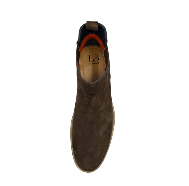 LB COMFORT LB COMFORT Men's Rufus Leather Boots in Brown - 3
