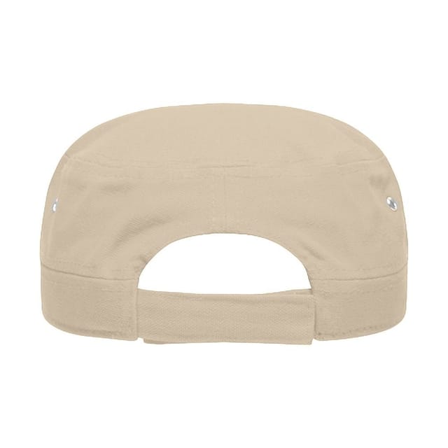 Myrtle Beach Myrtle Beach Men's Cotton Canvas Army Cap in Khaki - 2