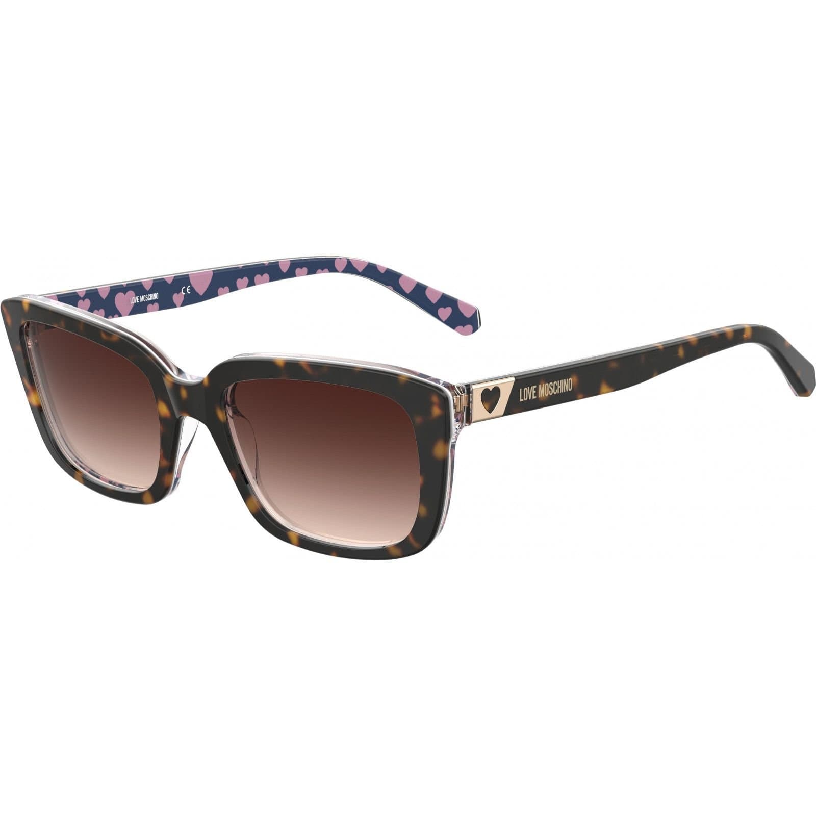 Love Moschino Love Moschino Women's MOL042-S-086F3HA Sunglasses in Brown
