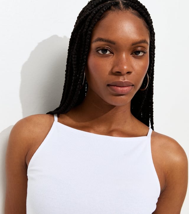 New Look Women's White Thin Strap Vest New Look - 3