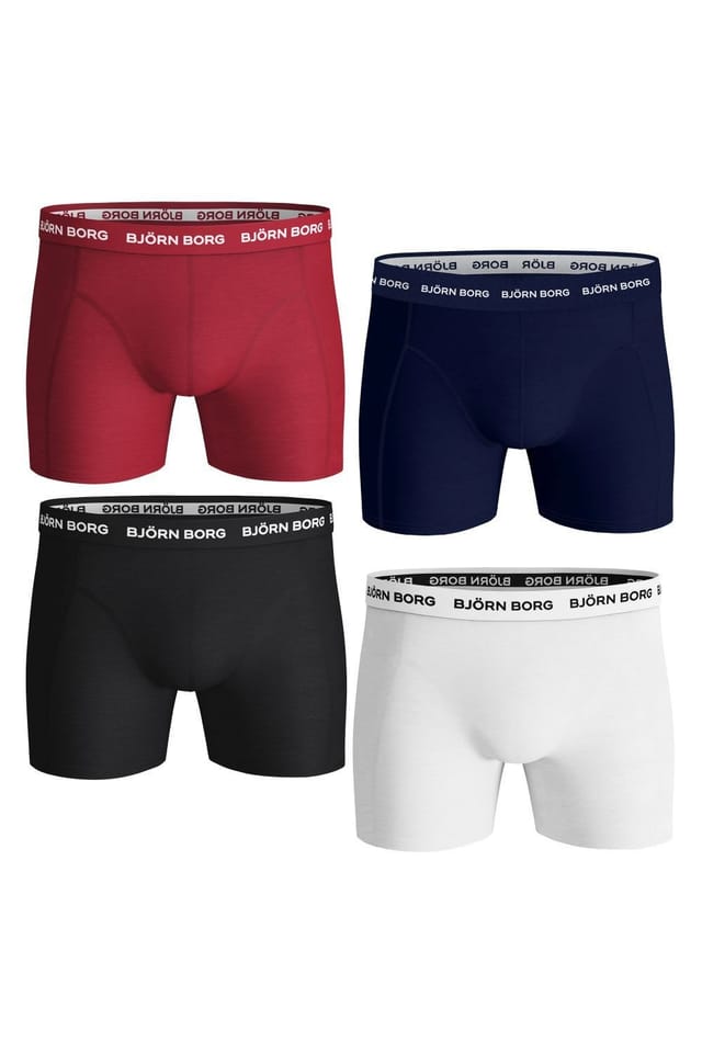 Bjorn Borg Bjorn Borg Men's 5 Pack Cotton Stretch Boxers Soft Everyday Underwear Shorts - 3