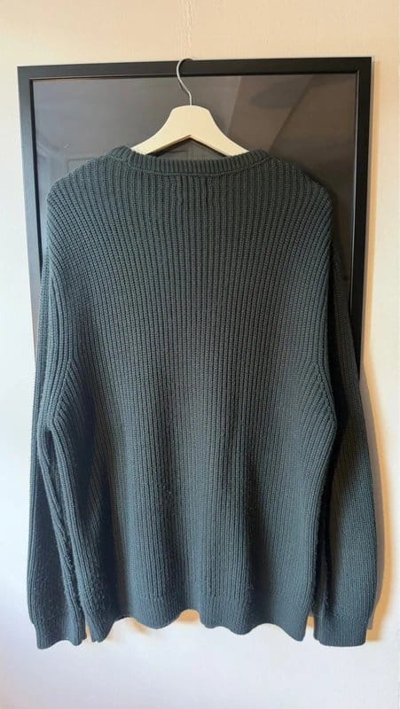 ASOS ASOS Design Ribbed Knit Sweater in Green - 1