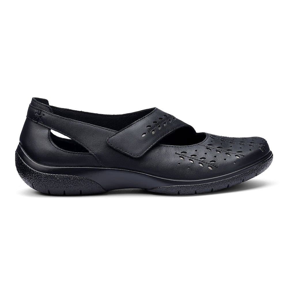 Hotter Hotter Women's Extra Wide 'Daphne' Mary Janes in Black