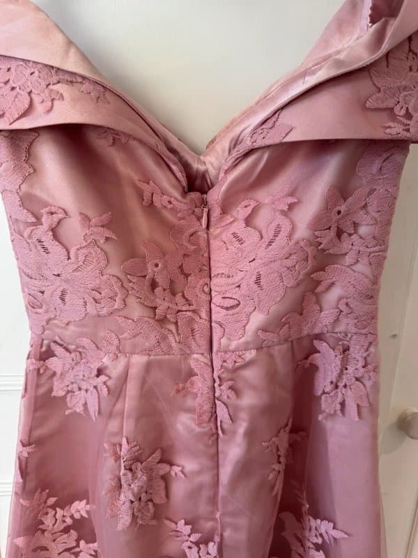 chi chi london Chi Chi London Petite Jameela Dress / Dusky Pink Lace / Brand New With Tags / Size UK 10