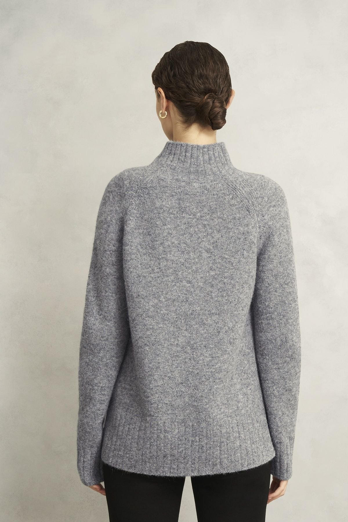 Hobbs London Hobbs London Women's Lisbeth Jumper in Mid Grey - 4