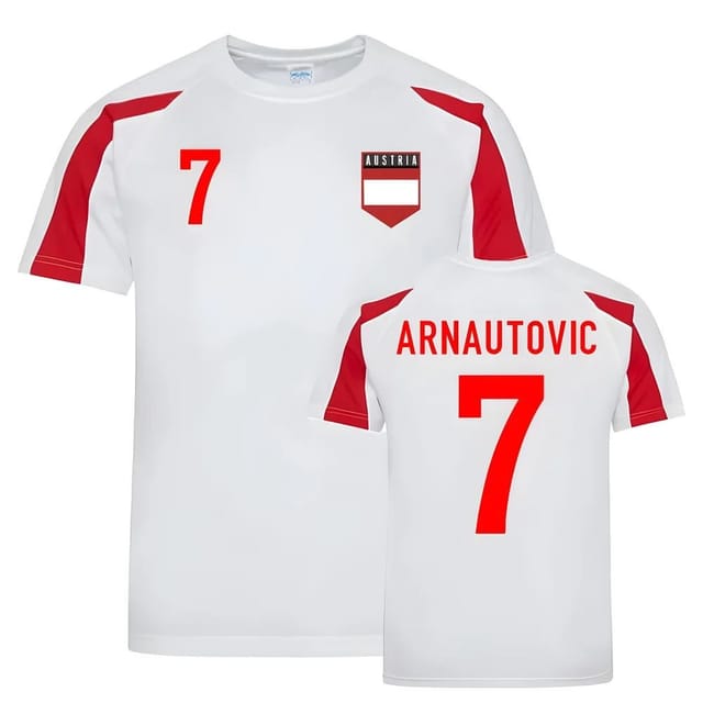 Austria Austria Men's Marko Arnautovic Sports Training Jersey - 2
