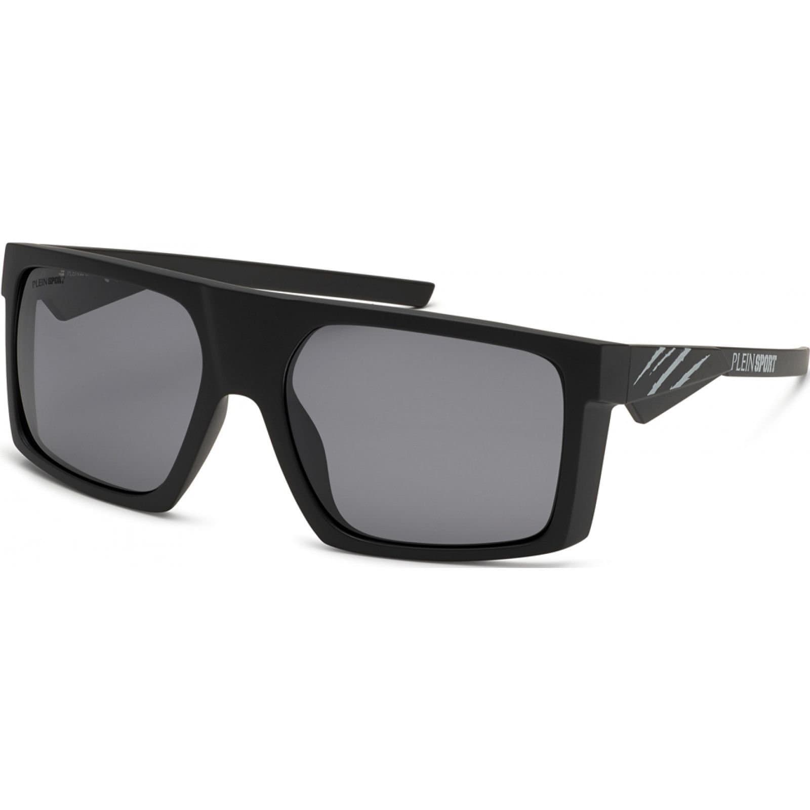 Plein Sport Plein Sport Men's SSP009-58U28P Square/Rectangle Sunglasses in Black