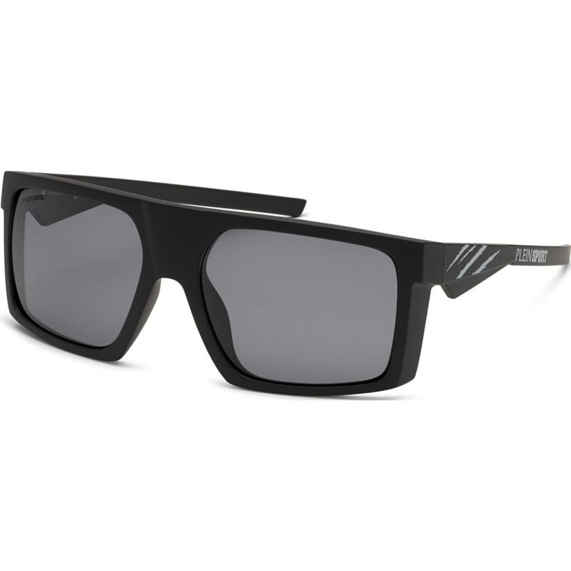 Plein Sport Plein Sport Men's SSP009-58U28P Square/Rectangle Sunglasses in Black - 1
