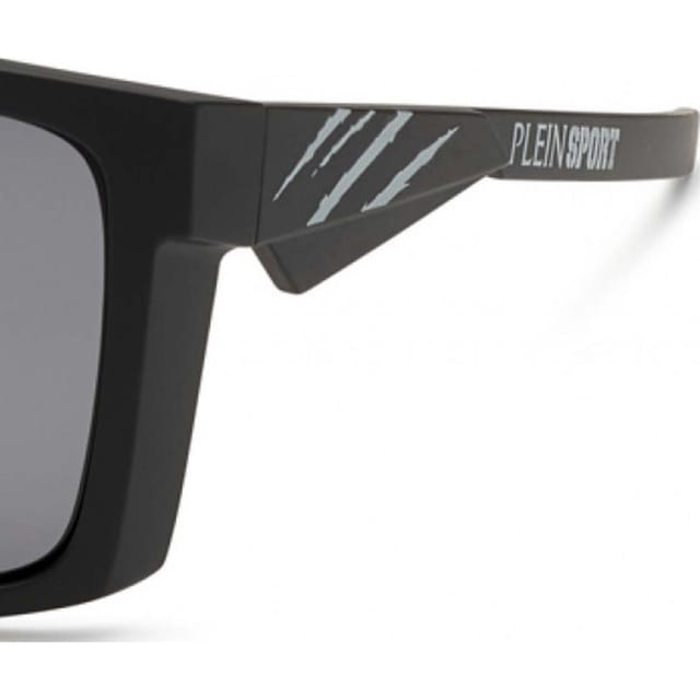 Plein Sport Plein Sport Men's SSP009-58U28P Square/Rectangle Sunglasses in Black - 2