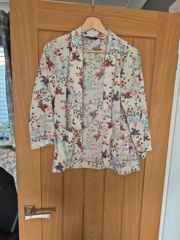 New Look Multi-Colour Floral Lightweight Jacket