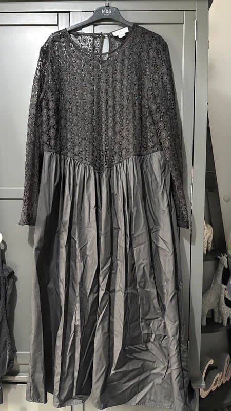 Never Fully Dressed Never fully dressed lace/poplin dress