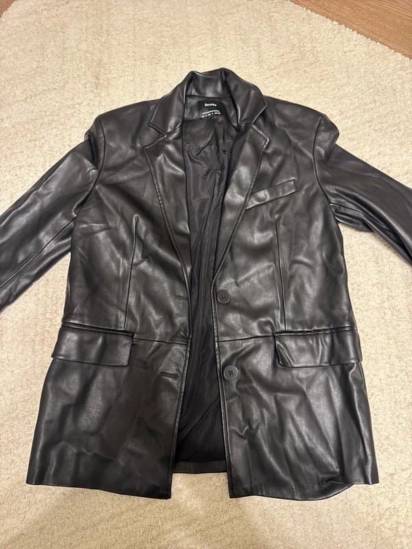 Bershka Bershka Leather blazer