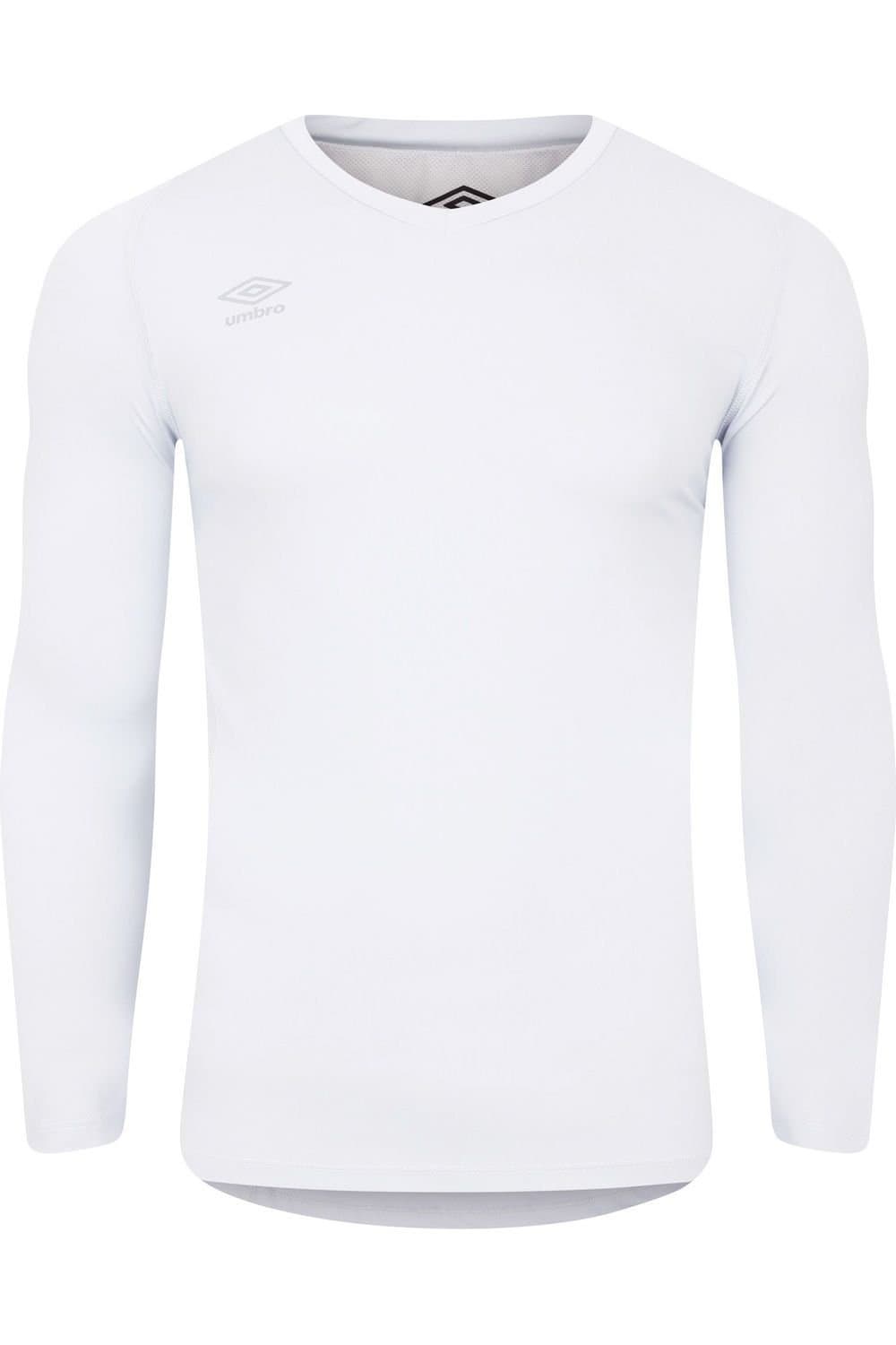 Umbro Umbro Men's Elite V Neck Base Layer Top in White