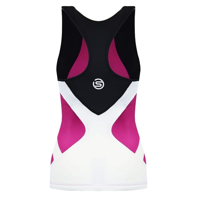 Skins Skins Women's Triathlon Pink Compression Vest - 2