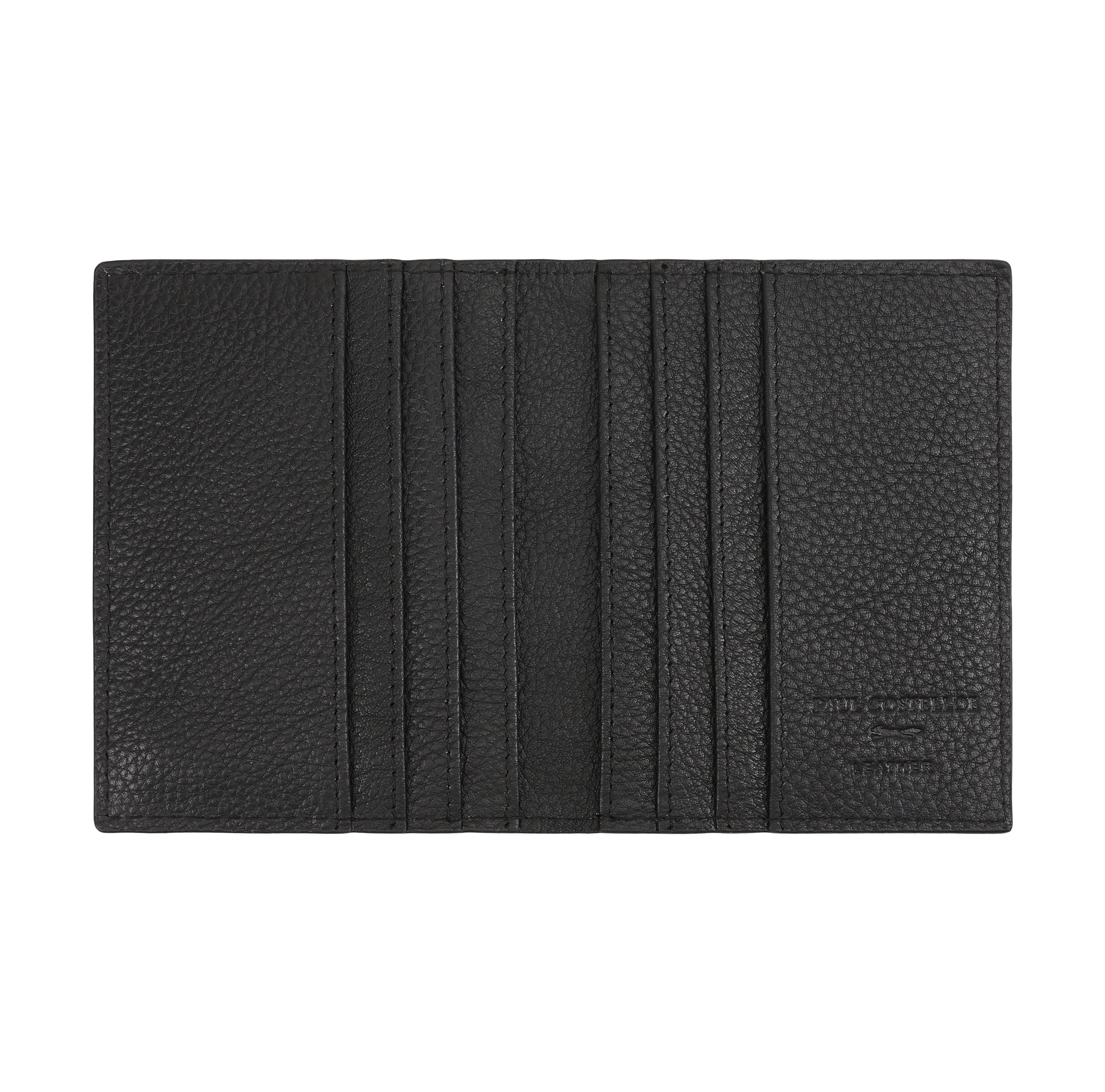 Paul Costelloe Paul Costelloe Men's Theo Leather Wallet in Black - 4