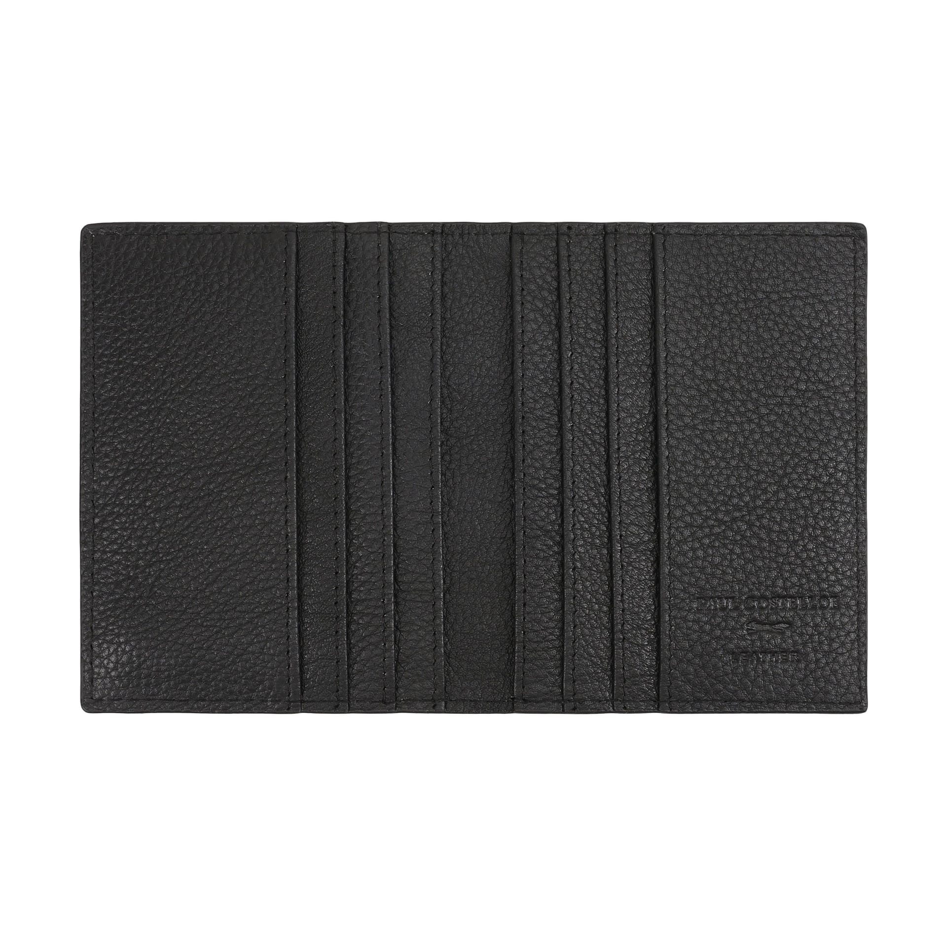 Paul Costelloe Paul Costelloe Men's Theo Leather Wallet in Black - 4