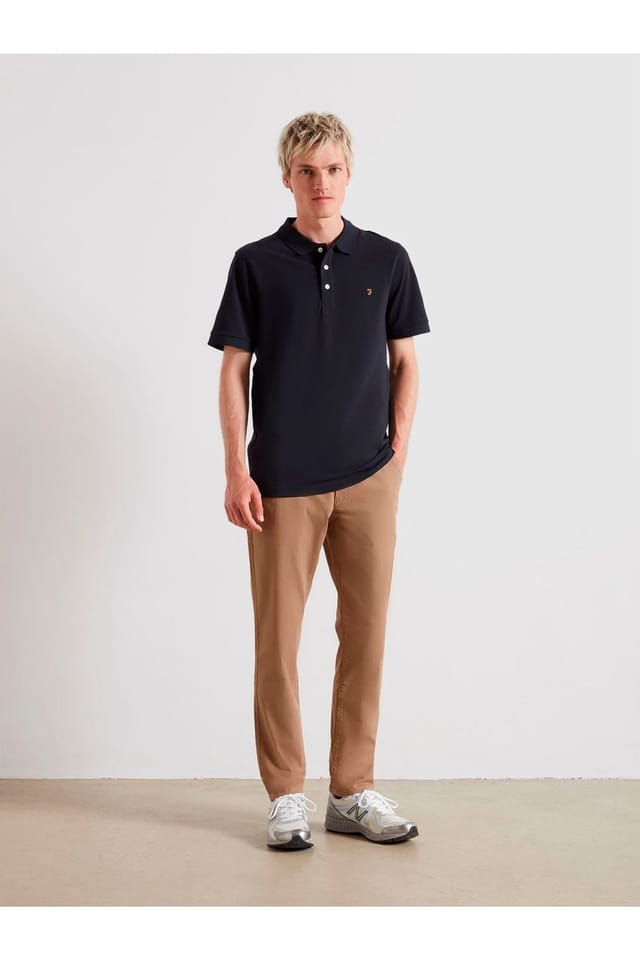 Debenhams Debenhams Men's Elm Stretch Chino Trousers in Beige - 2