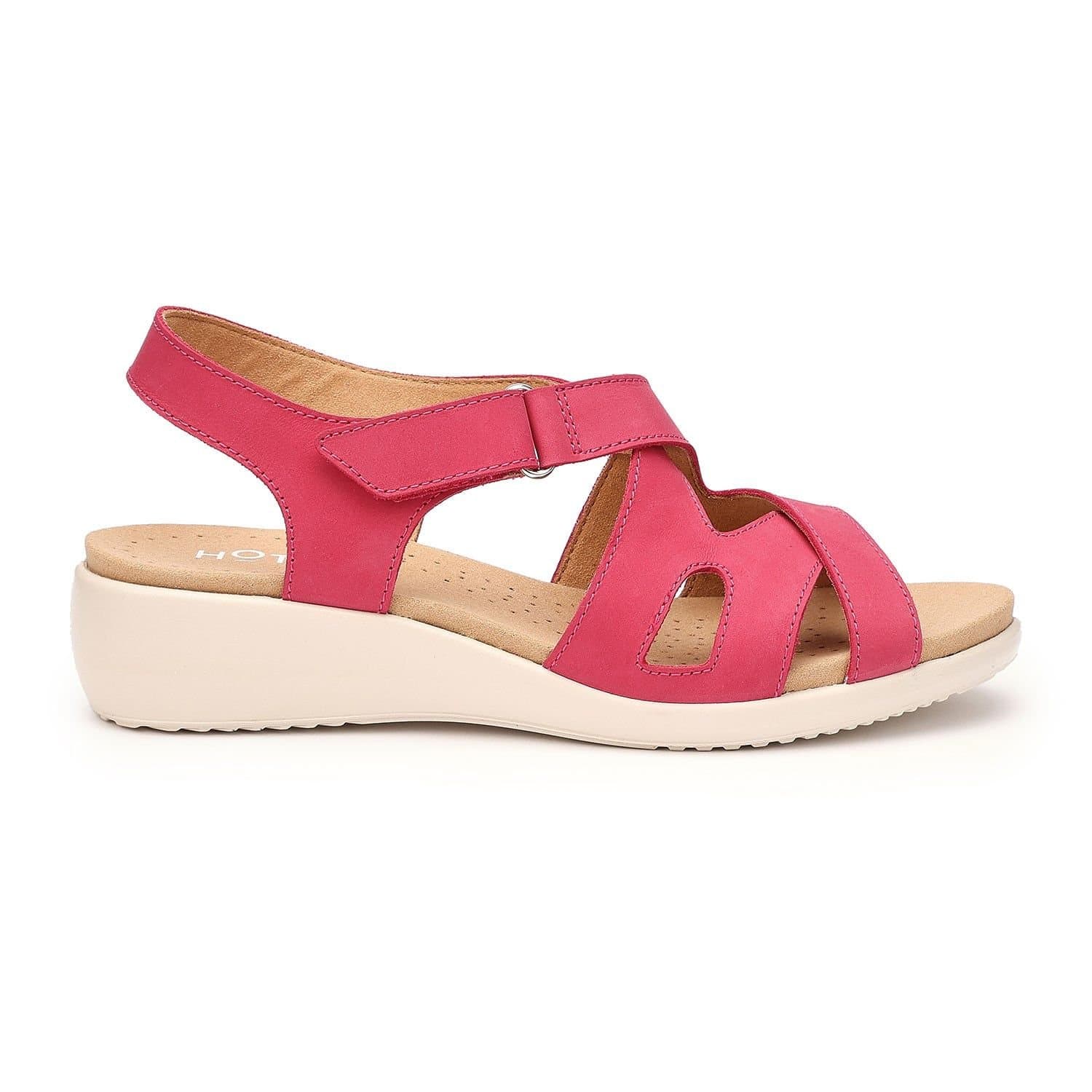 Hotter Hotter Women's 'Eliana' Sandals in Bright Pink