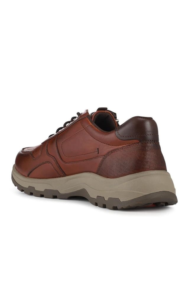 Easyfit Easyfit Men's Extra Wide Zip & Lace Casual Shoes in Brown - 3