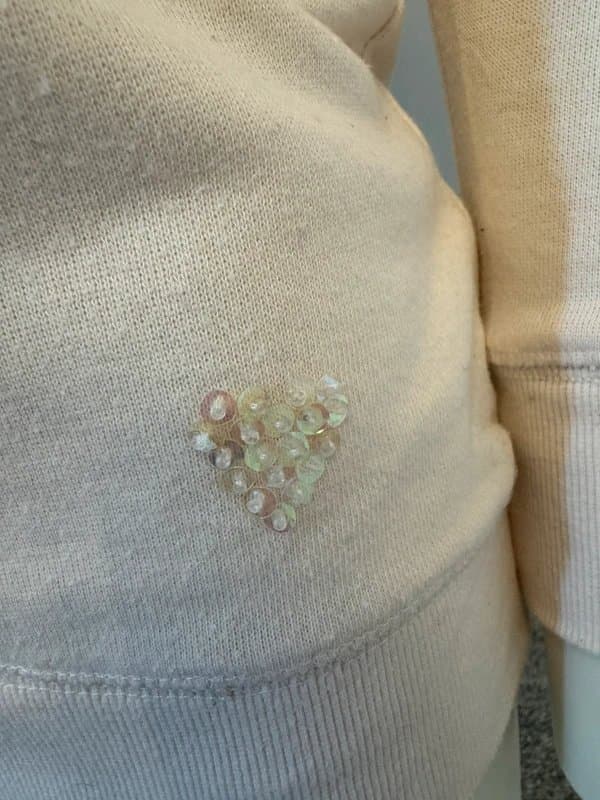 New Look New Look lace appliqué shoulder sweatshirt