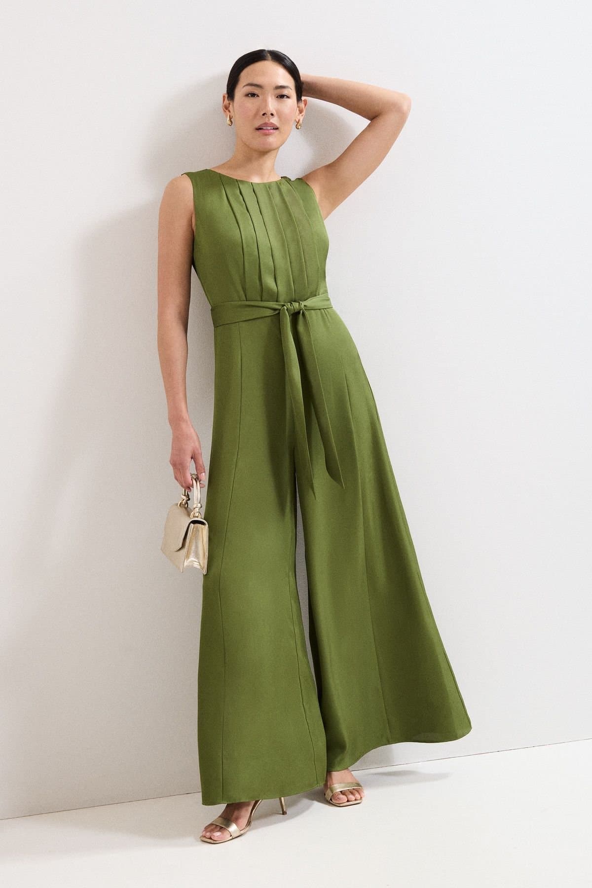 Phase Eight Phase Eight Women's Janine Jumpsuit in Olive