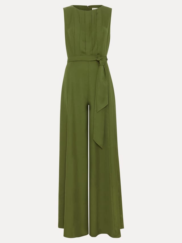 Phase Eight Phase Eight Women's Janine Jumpsuit in Olive - 2