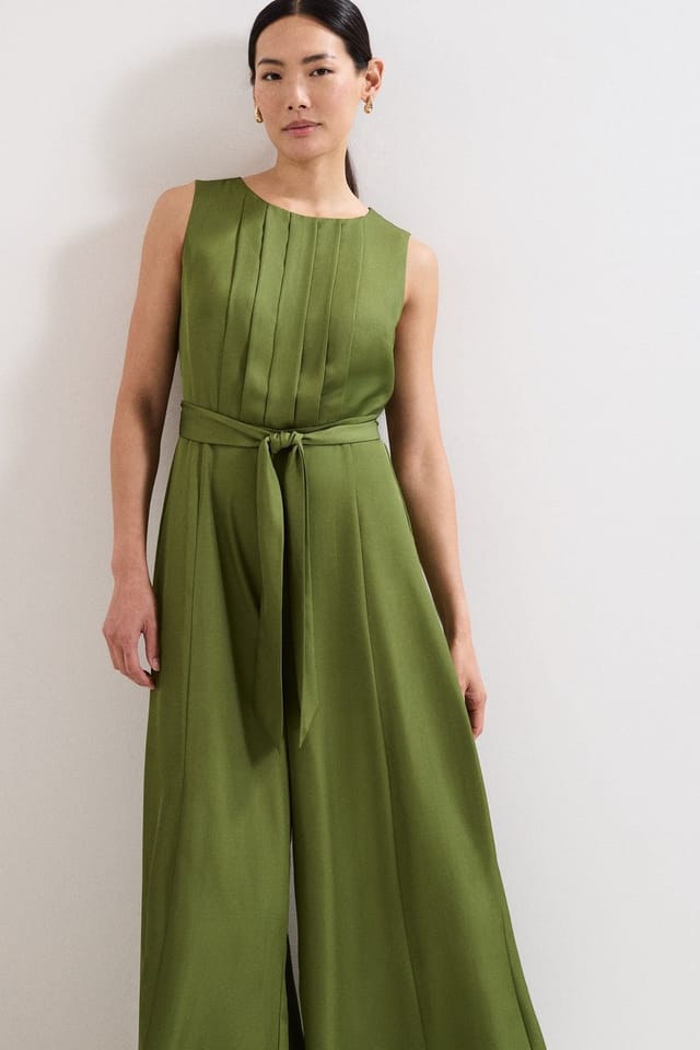 Phase Eight Phase Eight Women's Janine Jumpsuit in Olive - 3